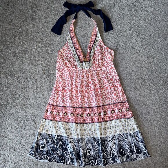 š„Language LosāAngeles Bohemian HalterāDress! - Picture 2 of 13